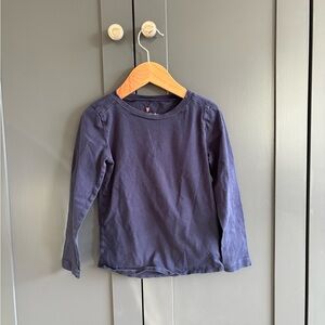 Crewcuts Classic Navy Long Sleeve Tee